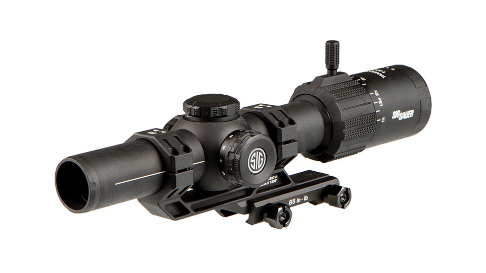 SIG SAUER Tango 1-8x24 Riflescope, 30mm Tube, Second Focal Plane, BDC8 Reticle, Black, SOTM81000