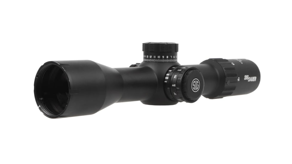 SIG SAUER Tango-DMR 3-18x44mm 34mm Tube First Focal Plane Rifle Scope, Black, MRAD Milling 2.0 Reticle, 0.1 MRAD, SOTD63112