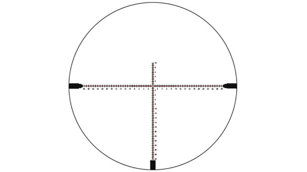 SIG SAUER Tango-DMR Rifle Scope, 5-30x56mm, 34mm Tube, First Focal Plane FFP, Moa Milling 2.0 Illum Reticle, Side Focus, 0.25 Moa Adj, Black, SOTD65113