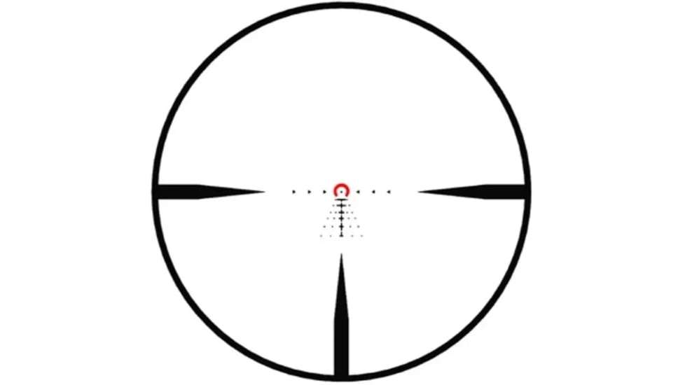 SIG SAUER Tango MRS 1-6X24mm Rifle Scope, 30mm Tube, First Focal Plane, Illuminated BDC6, 0.5 MOA, Black, SOTM61002