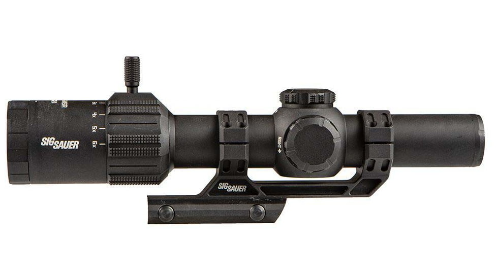 SIG SAUER Tango MRS 1-6X24mm Rifle Scope, 30mm Tube, First Focal Plane, Illuminated BDC6, 0.5 MOA, Black, SOTM61002