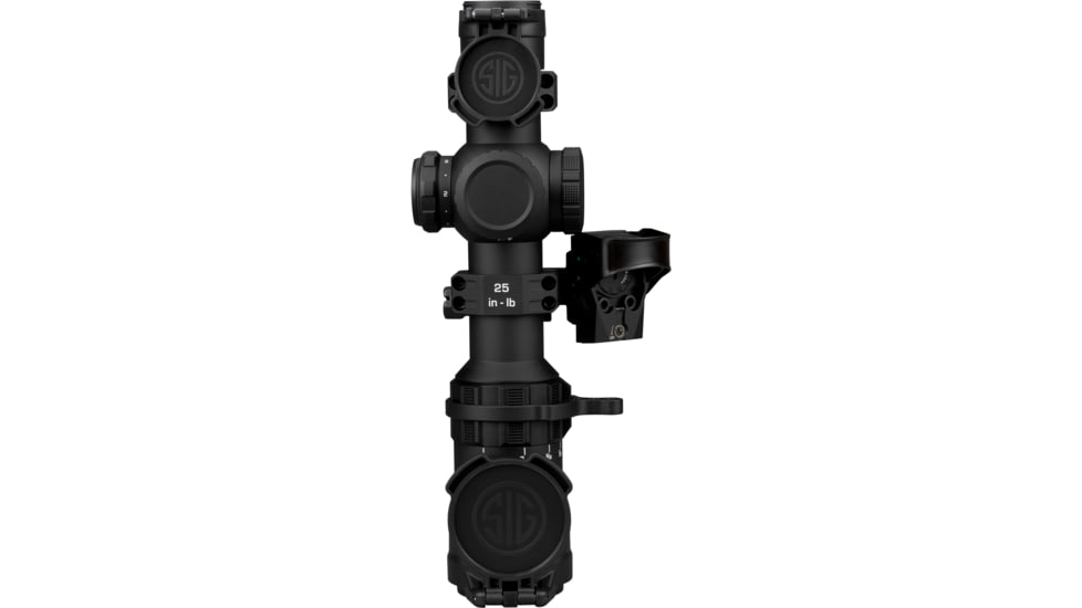 SIG SAUER Tango-MSR Compact 1-6x24mm LPVO 30mm Rifle Scope Combo, Second Focal Plane, Illuminated BDC6, Black, SOTMC61000-R1