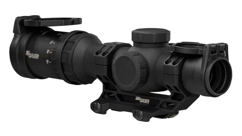 Sig Sauer TANGO MSR Compact 1-6x24mm LPVO 30mm Tube Rifle Scope, Second Focal Plane, Illuminated MSR BDC-6 Reticle, Black, SOTMC61000