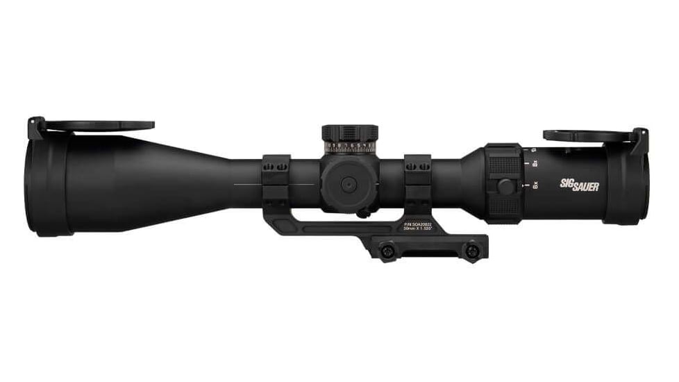 Sig Sauer TANGO SPR, Rifle Scope, 6-24X Magnification, Second Focal Plane, MOA BDC1, 52mm Objective, 30mm Main Tube, Black, Includes ALPHA MSR 1.535" Mount, SOTS46000
