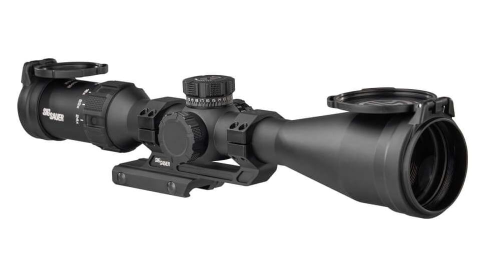 Sig Sauer TANGO SPR, Rifle Scope, 6-24X Magnification, Second Focal Plane, MOA BDC1, 52mm Objective, 30mm Main Tube, Black, Includes ALPHA MSR 1.535" Mount, SOTS46000