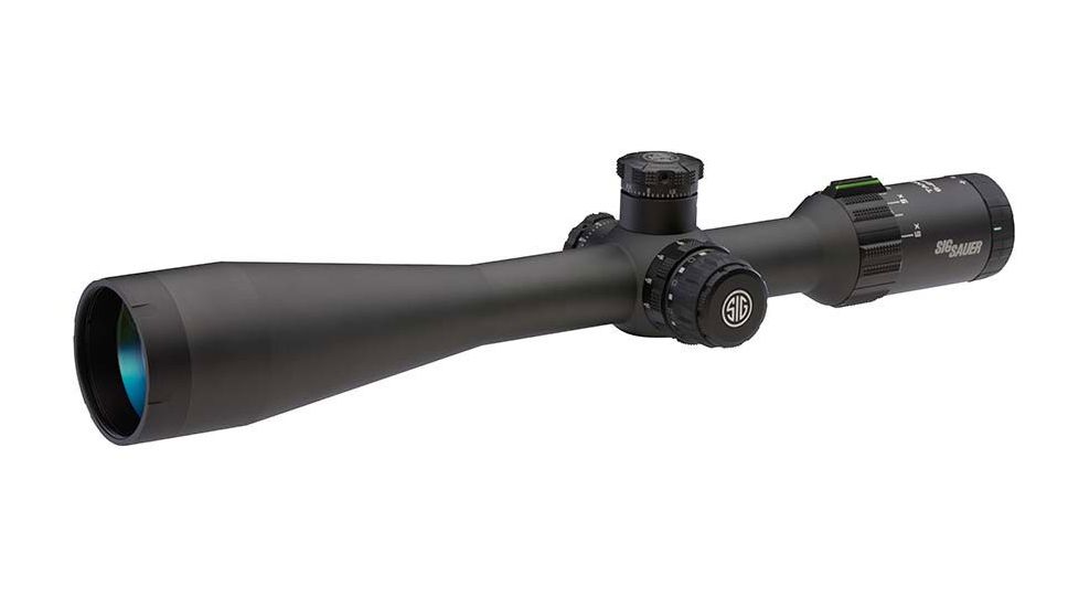 SIG SAUER Tango4 6-24x50mm Rifle Scope 30mm Tube, First Focal Plane, Black, MOA Illuminated Reticle, MOA, SOT46111