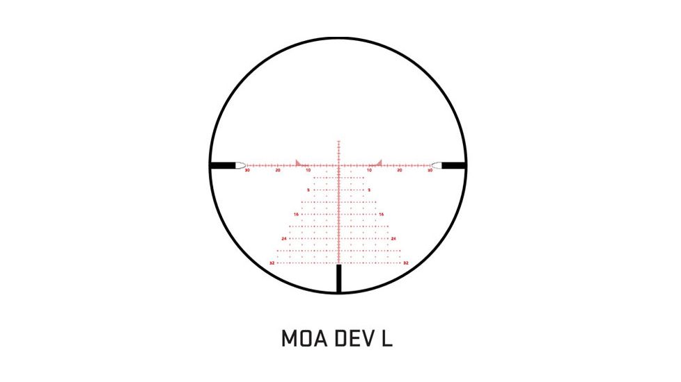 SIG SAUER Tango4 Rifle Scope, 6-24X50mm, 30mm, Ffp, Dev-L Moa Illum Reticle, Side Focus, Graphite, SOT46003