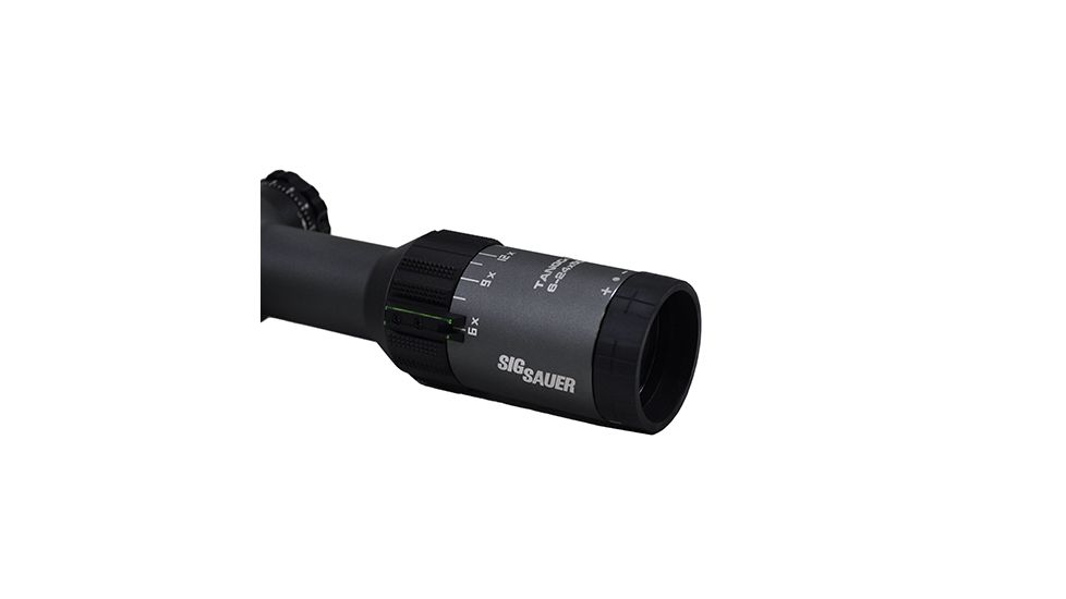 SIG SAUER Tango4 Rifle Scope, 6-24X50mm, 30mm, Ffp, Dev-L Mrad Illum Reticle, Side Focus, Graphite, SOT46004