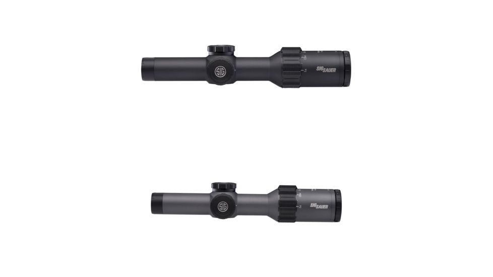 Sig Sauer Tango6 1-6x24mm Rifle Scope w/Illuminated Reticle, Black, Graphite