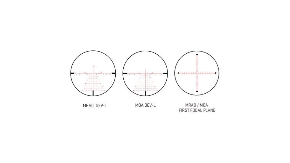 SIG SAUER Tango6 5-30x56mm Rifle Scope 34 mm Tube, First Focal Plane, Black, MRAD DEV-L LEVELPLEX Reticle, Mil Rad, SOT65114