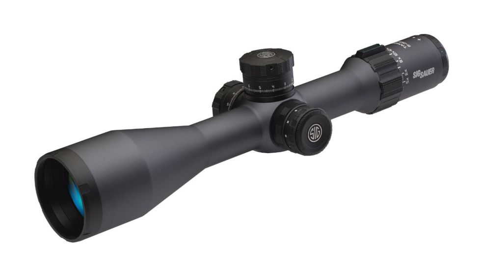 SIG SAUER Tango6 5-30x56mm Rifle Scope 34 mm Tube, First Focal Plane, Black, MOA Illuminated Reticle, MOA, SOT65111