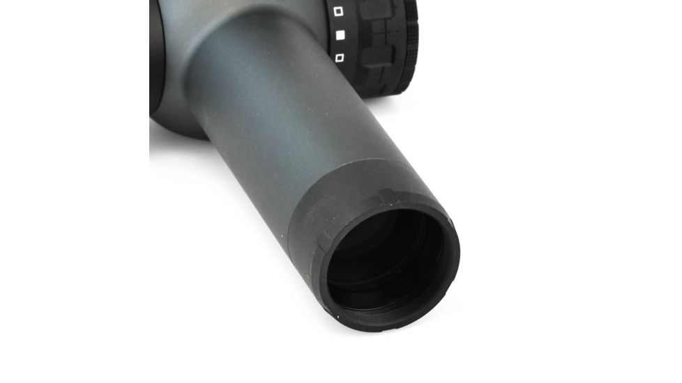 SIG SAUER Tango6 Rifle Scope, 1-6X24mm, 30mm, SFP, MRAD Milling Illuminated Reticle, Graphite, SOT61017
