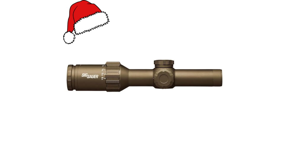 SIG SAUER TANGO6T 1-6x24mm FFP 30mm Tube Rifle Scope