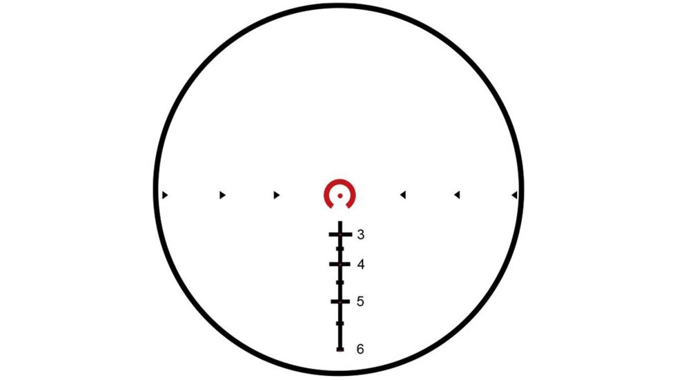SIG SAUER TANGO6T Rifle Scope, 1-6x24mm, 30 mm Tube, FFP, 5.56/7.62 Horseshoe Dot Illuminated Reticle, Flat Dark Earth, SOT61231