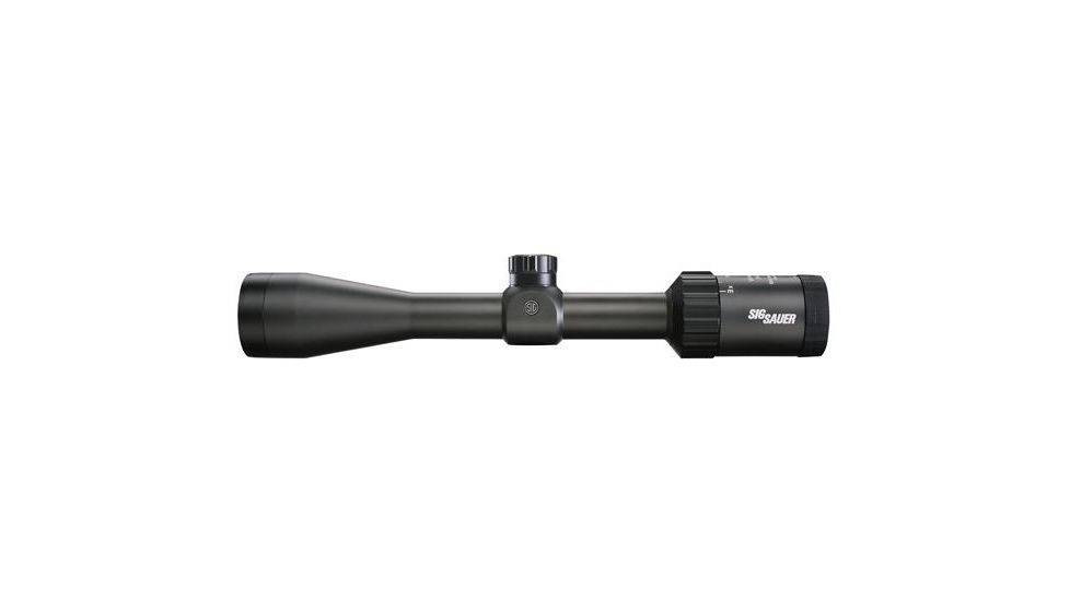 SIG SAUER Whiskey3 3-9x50mm 1in Tube Hunting Rifle Scope w/TriPlex Reticle, Graphite SOW33004