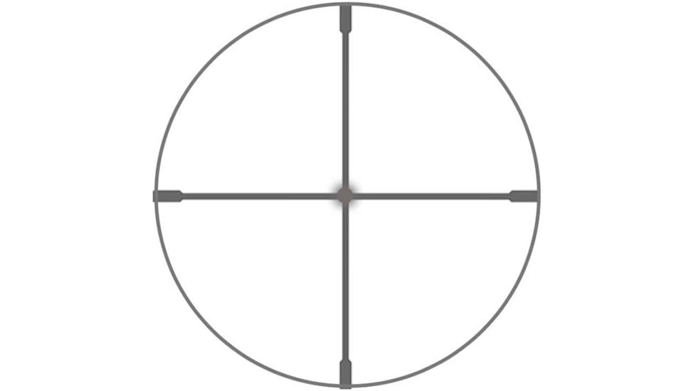 SIG SAUER Whiskey 4 3-12x44mm Rifle Scope, 30mm Tube, Second Focal Plane, Quadplex Reticle, Black, SOW43003