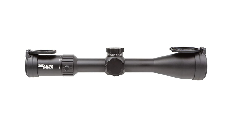 SIG SAUER Whiskey 4 5-20x50mm Rifle Scope, First Focal Plane, MOA Milling Hunter 2.0, Black, 5-20x50MM FFP MOA milling hunter 2.0, SOW45001