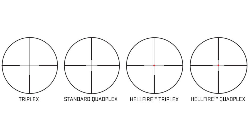 SIG SAUER Whiskey3 3-9x40mm Rifle Scope w/Standard Quadplex Non-Illuminated Reticle, Black, SOW33005