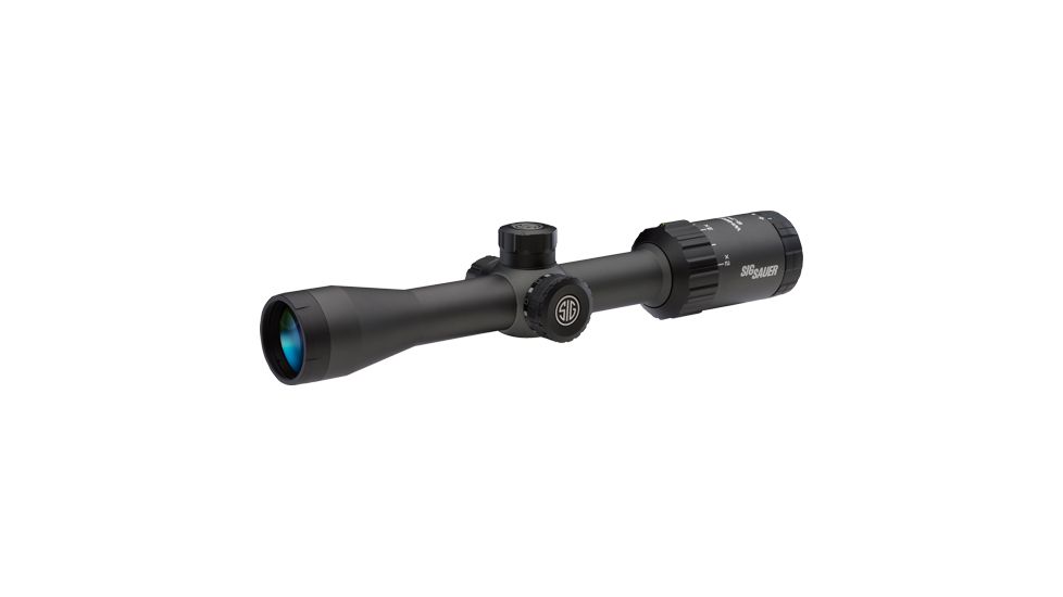 SIG SAUER Whiskey3 Rifle Scope, 2-7X32mm, 1 In, Sfp, Circleplex Reticle, Graphite, SOW32102