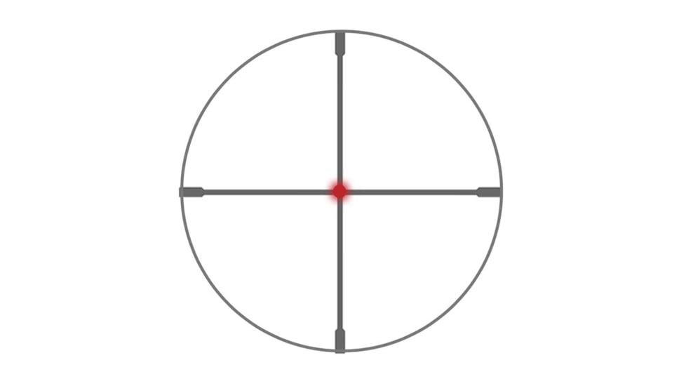 SIG SAUER Whiskey 4 2.5-10x42mm Rifle Scope, 30mm Tube, Second Focal Plane, Quadplex Reticle, Black, SOW42003