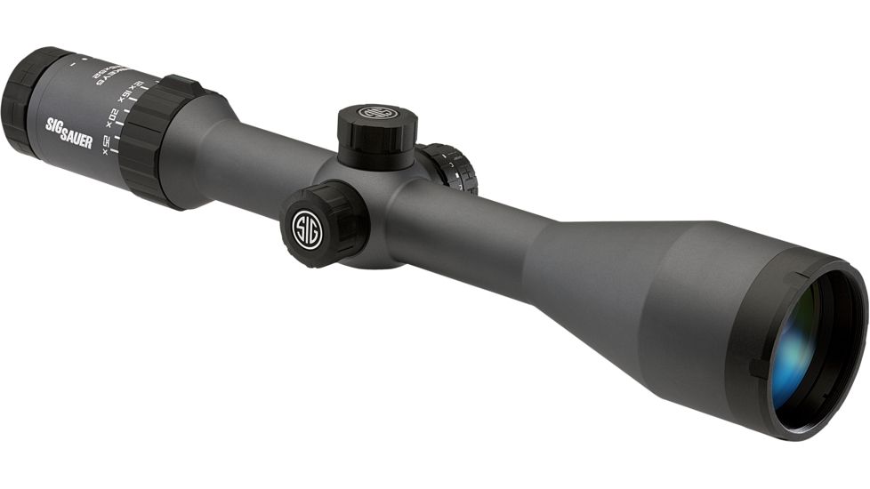 Demo, SIG SAUER SOW55003 Whiskey5 5-25x52mm 20.2-4ft@100yd Quadplex