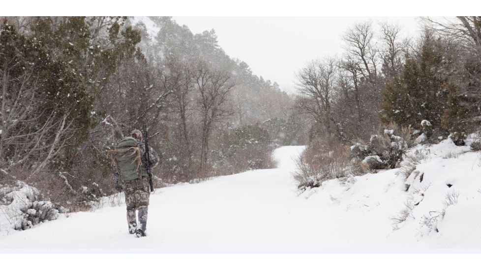 SIG SAUER Whiskey5 3-15x52 30mm Tube Hunting Rifle Scope w/Illuminated Fiber Dot Reticle, 1.0 cm Adjustments, Graphite SOW53004