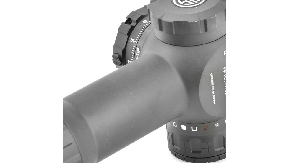 SIG SAUER Whiskey5 Rifle Scope, 2-10X42mm, 30mm, SFP, HellFire TriPlex Illuminated Reticle, Black, SOW52012