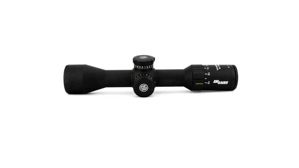SIG SAUER Whiskey5 2-10x42mm Rifle Scope 30mm Tube, Second Focal Plane, Black, MOA Milling Hunter Illuminated Reticle, MOA, SOW52014