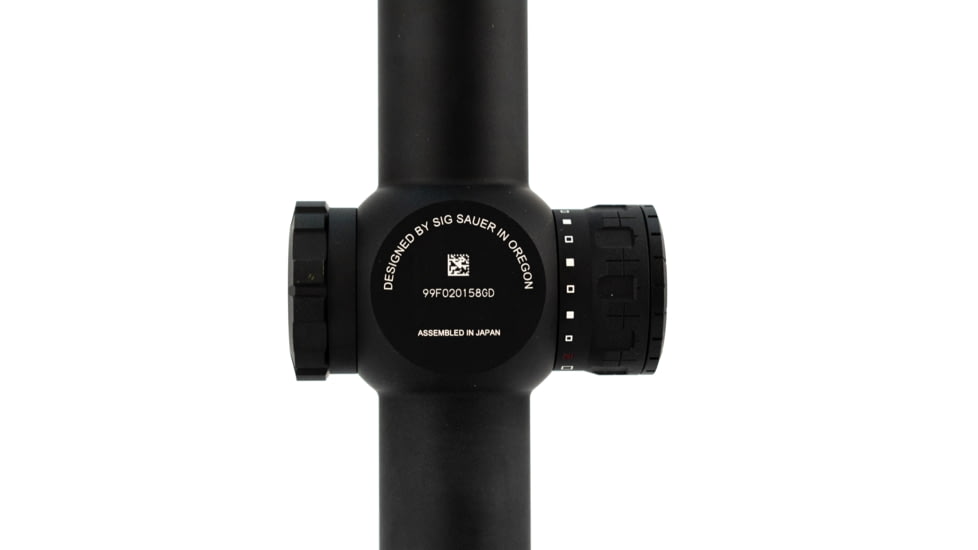 SIG SAUER Whiskey5 2-10x42mm Rifle Scope 30mm Tube, Second Focal Plane, Black, MOA Milling Hunter Illuminated Reticle, MOA, SOW52014