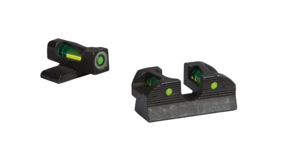 SIG SAUER X-RAY1 Enhanced Day Sight Set, No 8 Green Front, No 8 Green Rear, No 8 Black Rear, Round Notch SOX11013