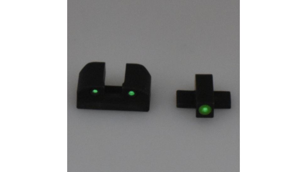 SIG SAUER X-Ray3 Pistol Sight Set, Number 6 Green Front, Number 8 Rear, square notch SOX10001
