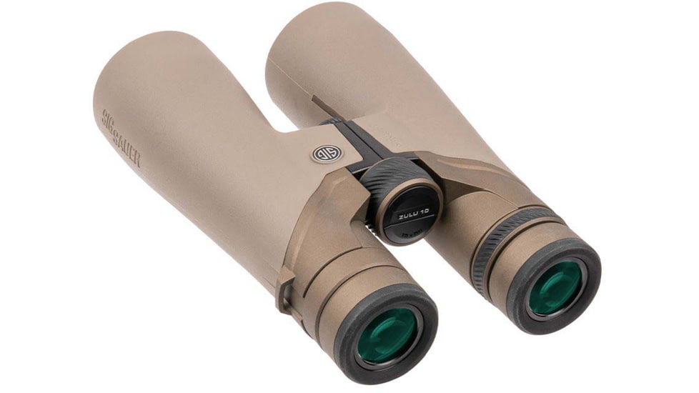 SIG SAUER Zulu 10 HDX 10x42mm Abbe-Koenig Prism Binoculars, FDE, SOZ10001