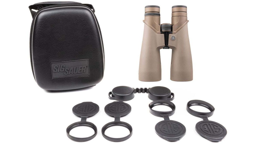 SIG SAUER Zulu 10 HDX 10x42mm Abbe-Koenig Prism Binoculars, FDE, SOZ10001