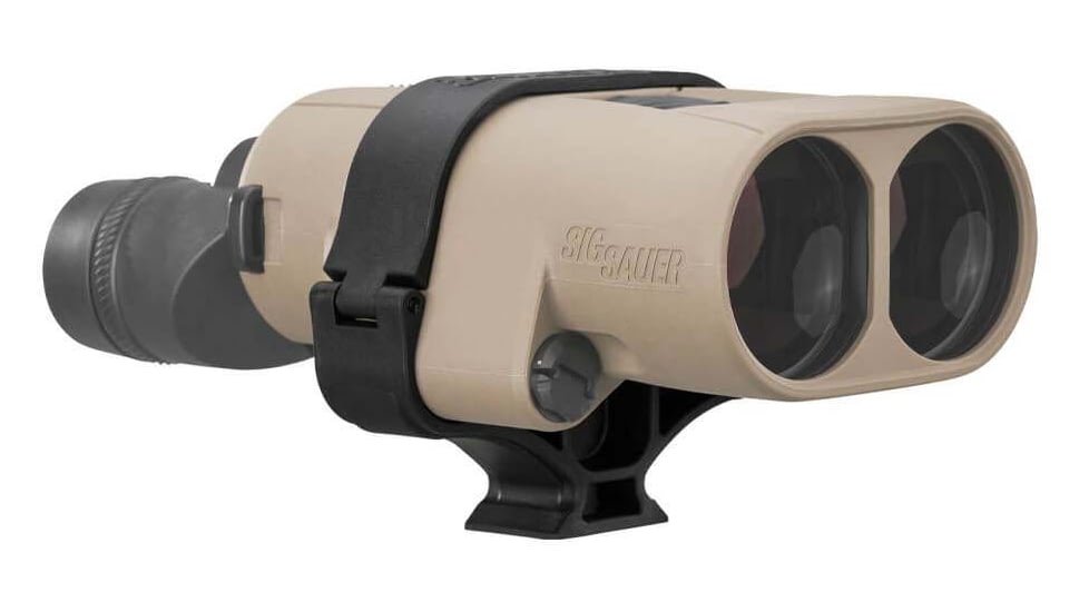SIG SAUER Zulu 6 HDX PRO 50mm Binocular Adapter, Black, SOZ6B150
