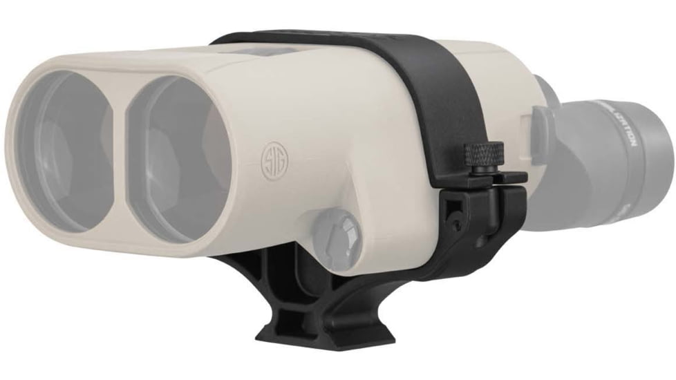 SIG SAUER Zulu 6 HDX PRO 50mm Binocular Adapter, Black, SOZ6B150