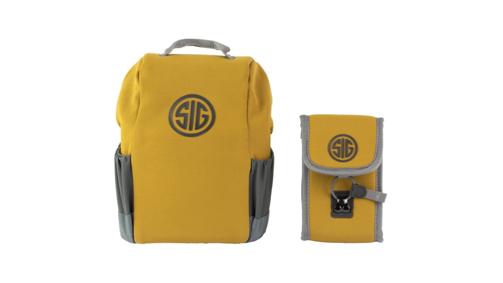 Sig Sauer Zulu, Binocular Harness and Pouch, Medium, Flat Dark Earth, SOZBH203