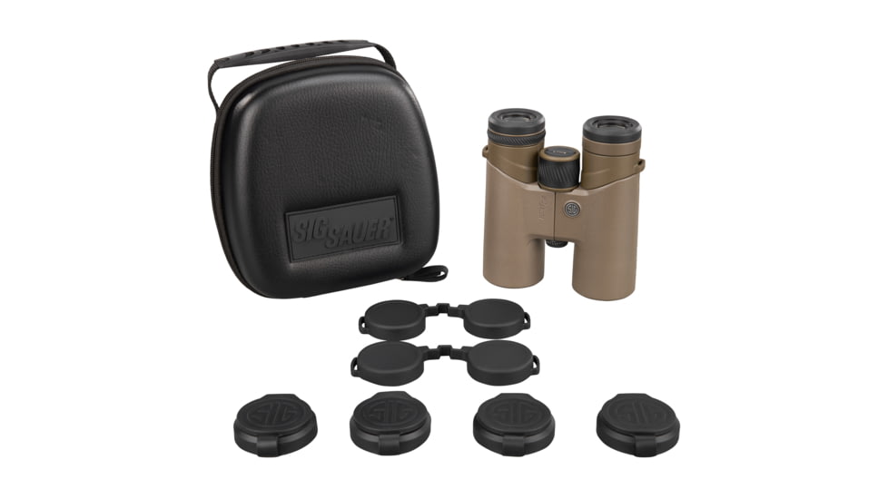 Sig Sauer ZULU4 HD Marine, Binocular, 42mm Objective, 10X Magnification, Matte Finish, Orange, Includes Carrying Case, Neck Strap and Lens Covers, SOZ40001OR