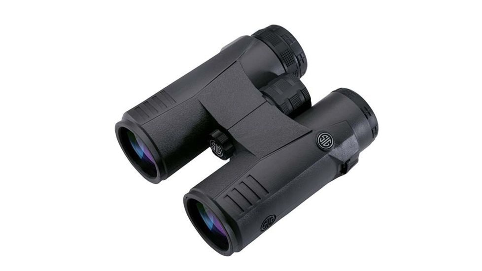 SIG SAUER Zulu5 Binocular, 8X42mm, HD Lens, Open Bridge, Black, Small, SOZ52081