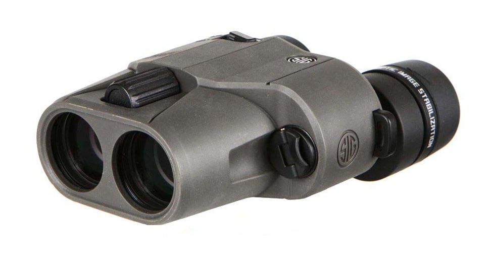 SIG SAUER ZULU6 Binocular, 10x30mm, Schmidt-Pechan, Image Stabilized, Graphite, SOZ61001