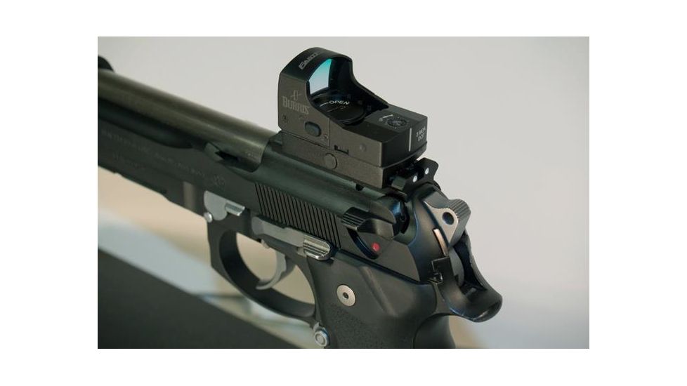 Sight Mount Gunsights Red Dot for Beretta - 92/96FS,D,G, Brigadier, M9, M9a1, Elite, 90-Two, Compact, Centurion, Black, 10501