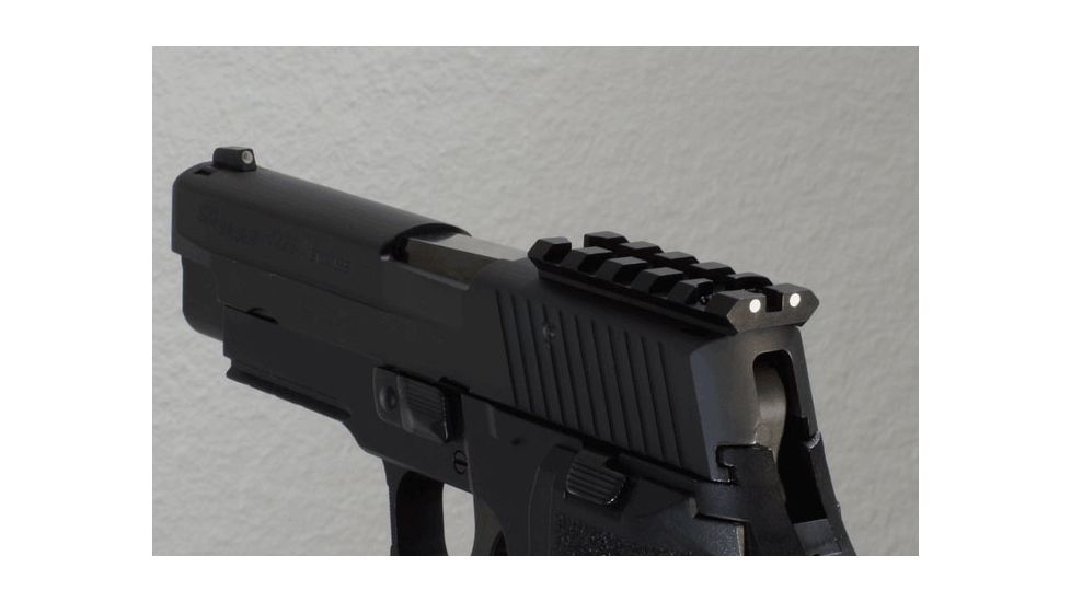 Sight Mount Gunsights Red Dot Sight Mount for Sig Sauer - 220, 226, 227, 229, 239, 2022, P320, P238, P938, Black, 10510