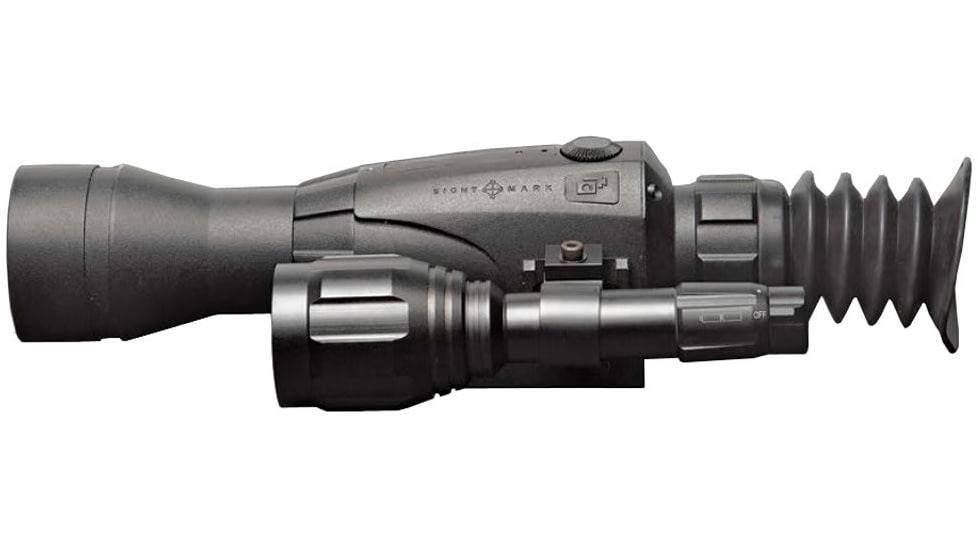 Sightmark Wraith 4K Max Digital Rifle Scope, 3-24x50mm, 50mm Tube, Second Focal Plane, w/IR LED Illuminator, Black, SM18030