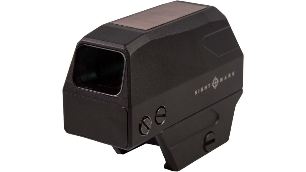 SightMark 1x-28mm Volta Solar Red Dot Sight, Red, 2 MOA Dot, 1/2 MOA, Black, SM26030
