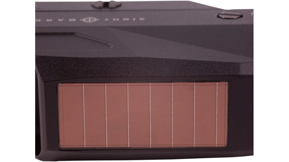 SightMark 1x-28mm Volta Solar Red Dot Sight, Red, 2 MOA Dot, 1/2 MOA, Black, SM26030