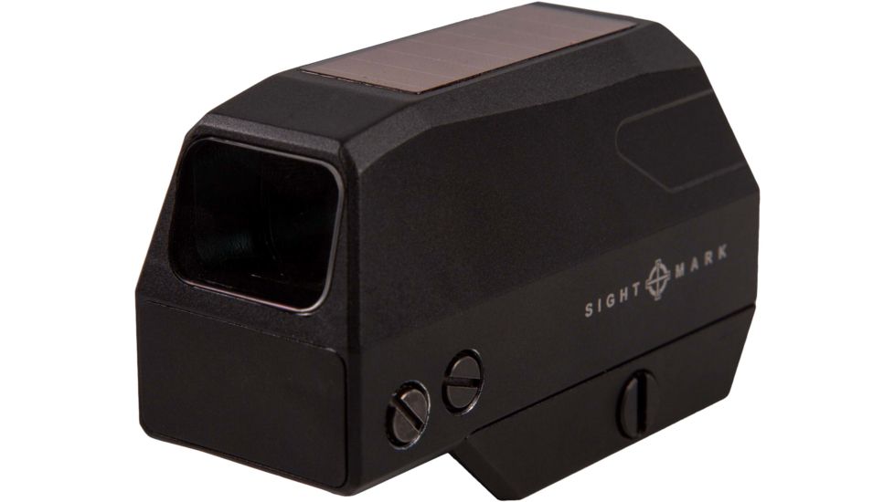 SightMark 1x-28mm Volta Solar Red Dot Sight, Red, 2 MOA Dot, 1/2 MOA, Black, SM26030