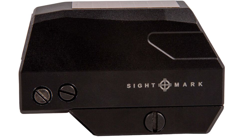 SightMark 1x-28mm Volta Solar Red Dot Sight, Red, 2 MOA Dot, 1/2 MOA, Black, SM26030