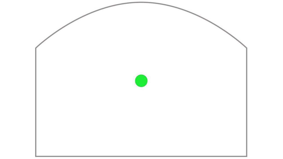 OpticsPlanet Exclusive Refurbished, SightMark 1x Mini Shot A-Spec Reflex Sight, Green Reticle, 2 MOA, 1 MOA, 25 yd, Black, SM26046