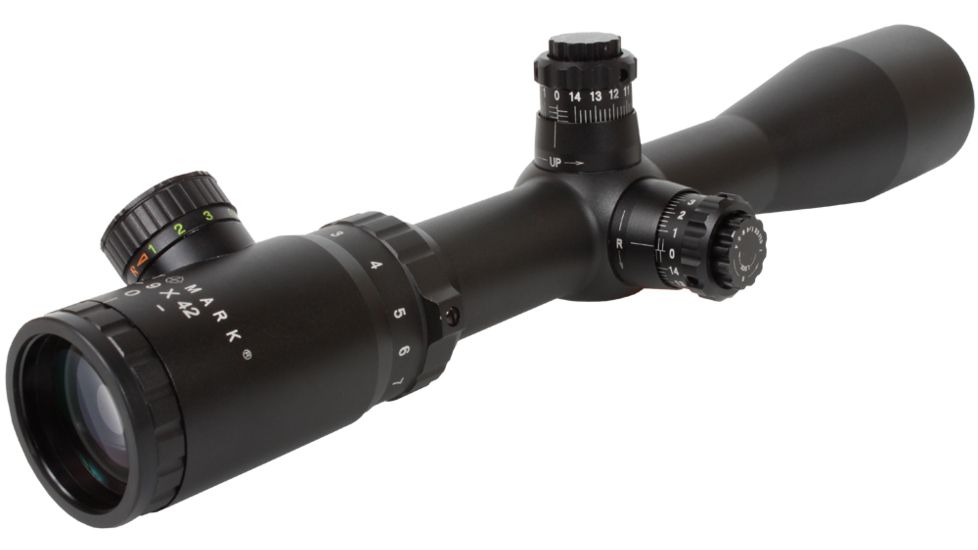 SightMark 3-9x42 Triple Duty Tactical Rifle Scope, Black w/MilDot Reticle SM13016