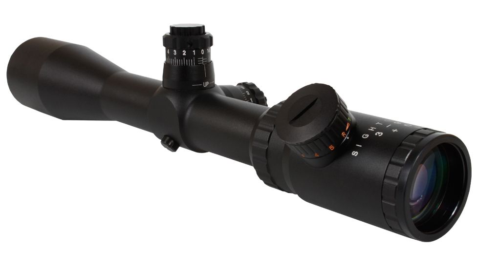 SightMark 3-9x42 Triple Duty Tactical Rifle Scope, Black w/MilDot Reticle SM13016