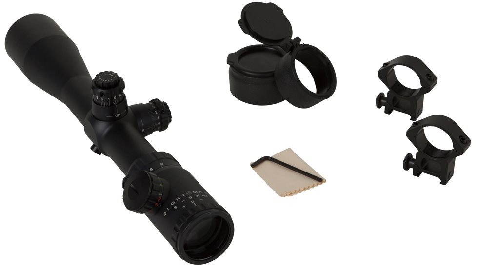 SightMark 3-9x42 Triple Duty Tactical Rifle Scope, Black w/MilDot Reticle SM13016